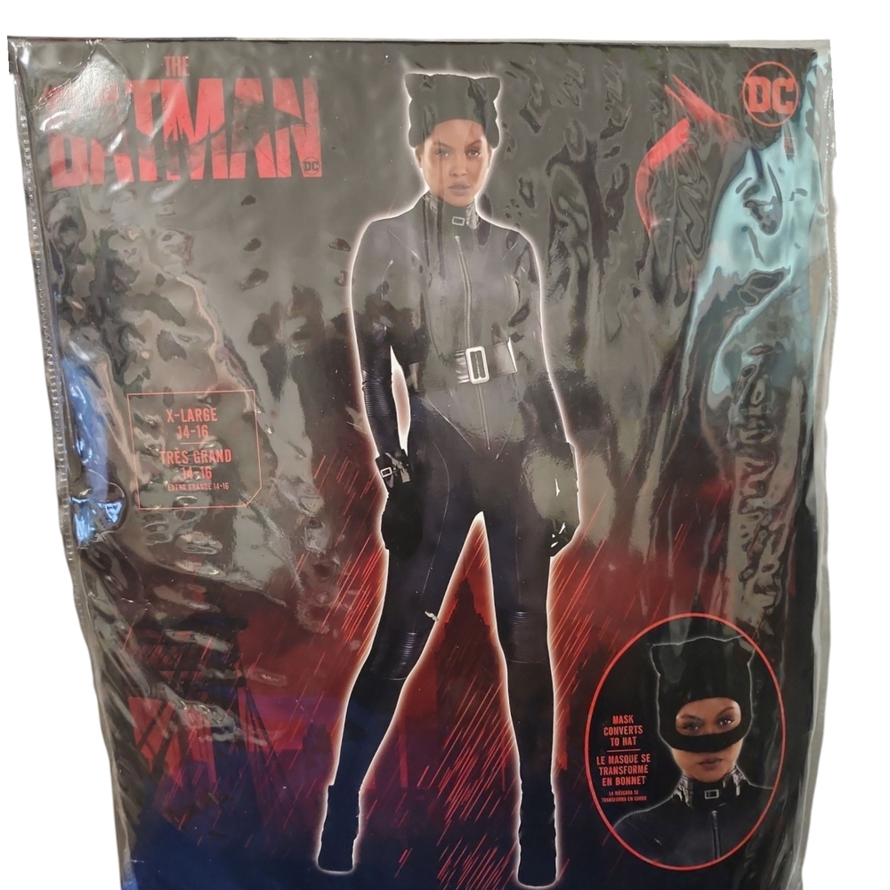 NWT DC Catwoman Women's Costume - Black